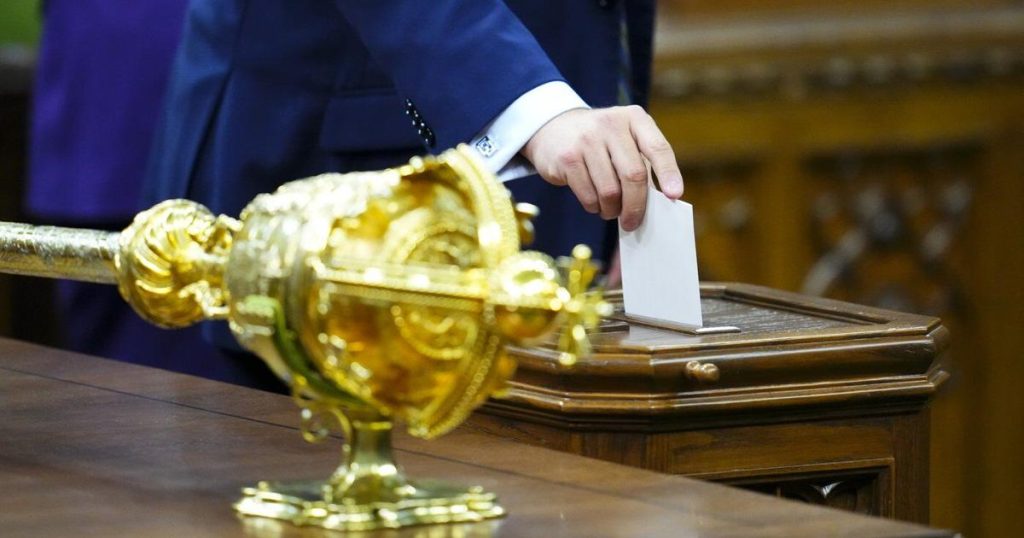 MPs to select new House of Commons speaker in secret vote today