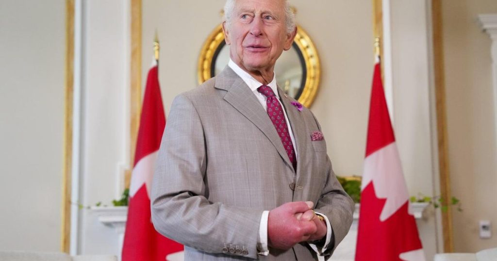 The Latest: King Charles leaves Canada after delivering throne speech