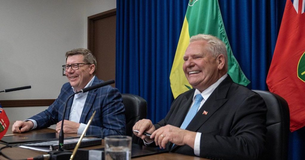 Ontario inks trade deals with Saskatchewan and Alberta ahead of meeting with Carney
