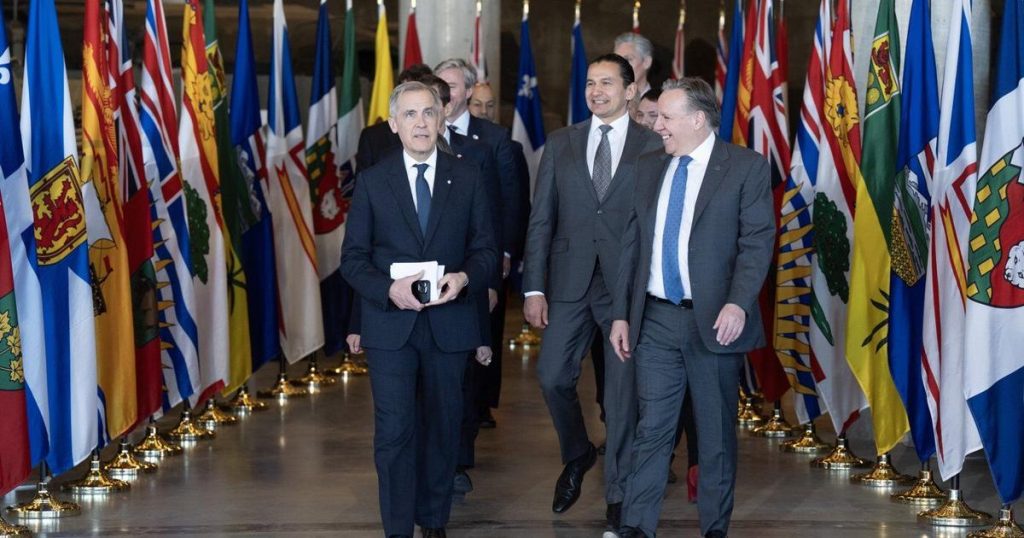 Premiers huddle with Carney in Saskatoon to choose major projects to prioritize