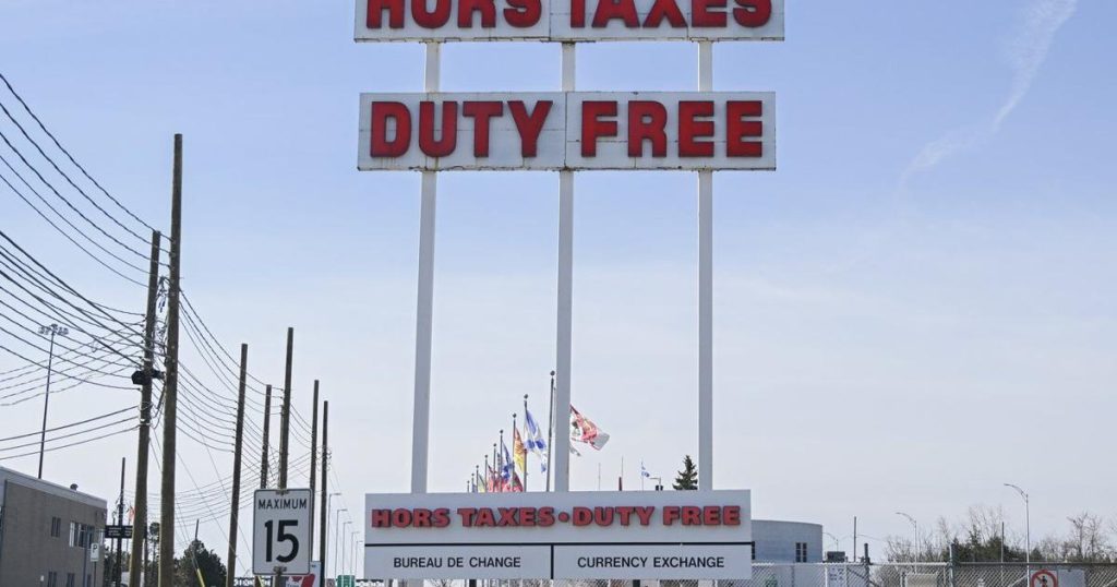 Duty free stores look for financial support as cross-border traffic drops