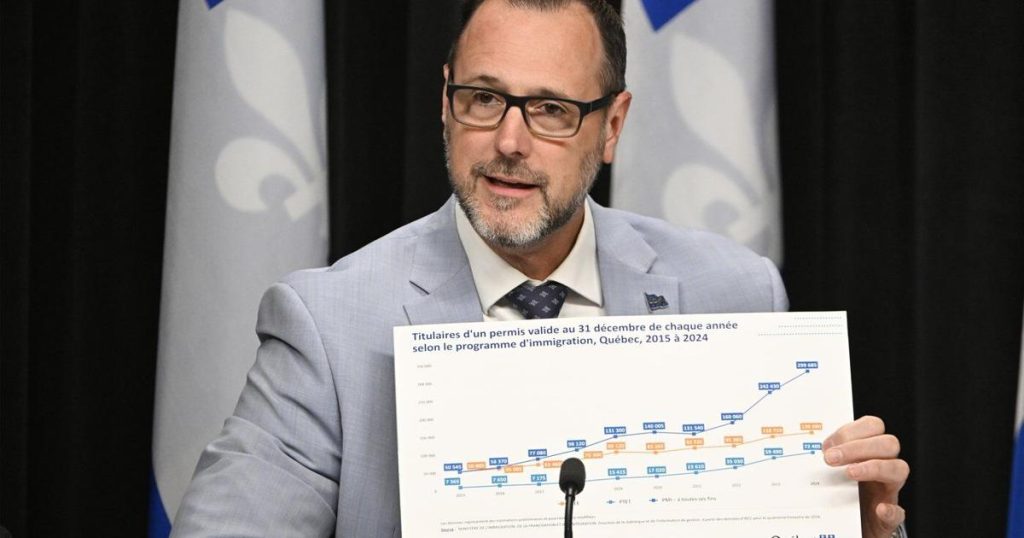 Quebec says it will drop permanent immigration targets to as low as 25,000 per year