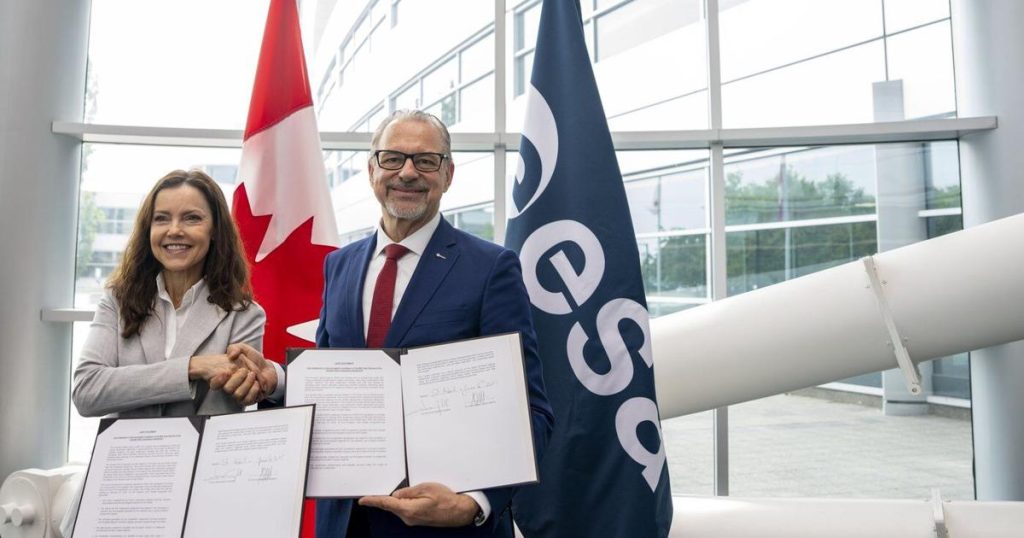 Canadian, European space agencies reaffirm relations amid political, economic anxiety