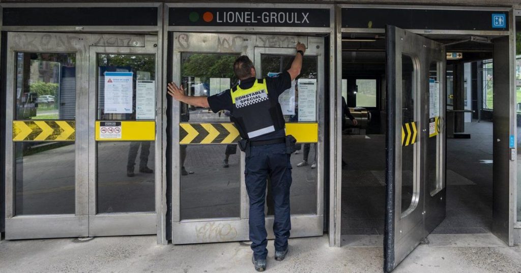 Montreal bus and subway services disrupted as transit maintenance workers strike