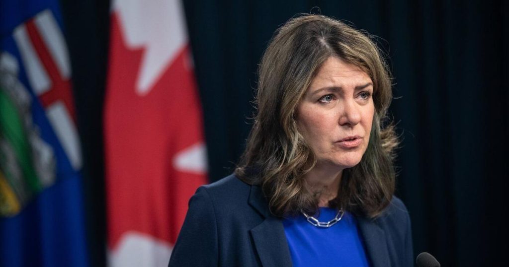 Alberta premier faces raucous, angry town hall on province’s coal policy