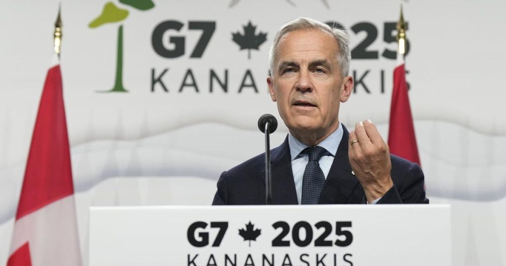 Carney to return to Ottawa after fruitful summit with G7 leaders in Alberta