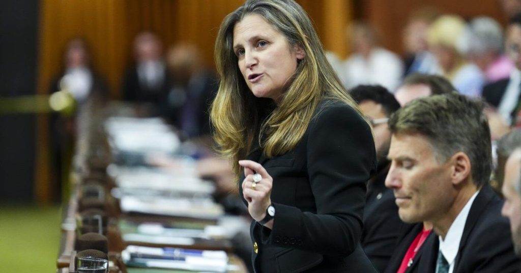 Canada Transport Minister Freeland ‘dismayed’ by BC Ferries deal with Chinese company