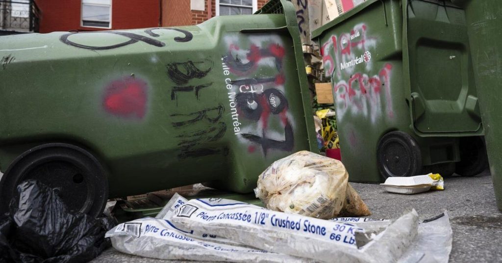 Montreal’s move to biweekly trash pick up proving to be a slow process