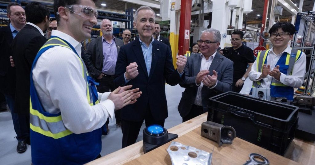 Automakers ‘cautiously optimistic’ on EV mandate changes after meeting with Carney