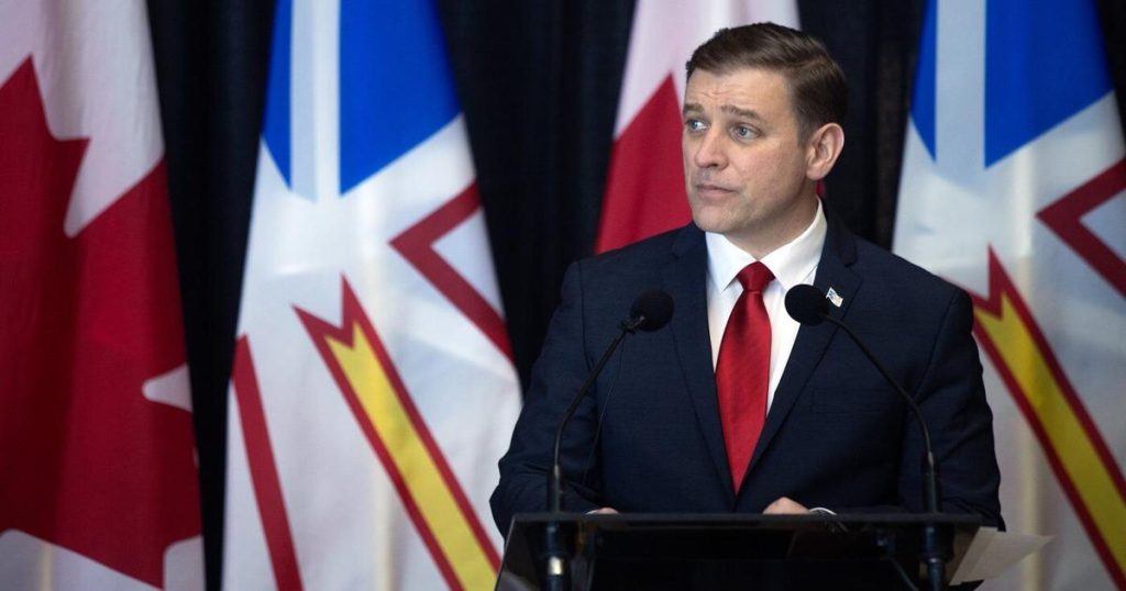 Former Newfoundland and Labrador premier Andrew Furey steps down from legislature