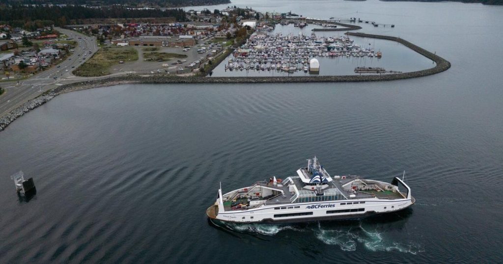Transport committee will study BC Ferries’ receiving B loan for Chinese ships