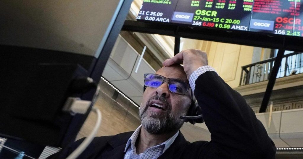 S&P/TSX composite finishes over 100 points lower, U.S. markets mixed