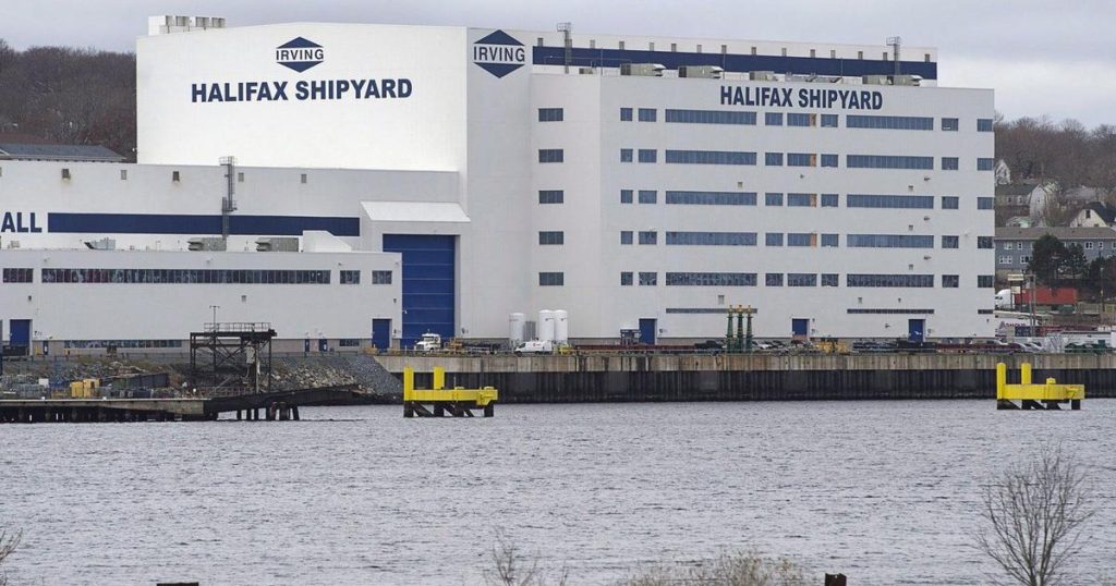 Irving Shipbuilding faces charges of safety violations in Halifax worker’s 2024 death