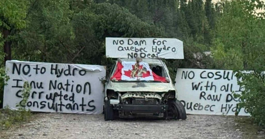 Hydro-Québec suspends work at planned hydro plant in Labrador amid blockades