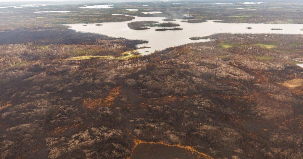 Wildfires once again halt work at Hudbay mine in northern Manitoba