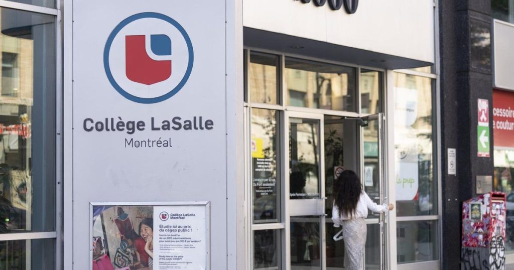 Quebec college faces  million in fines for too many students in English programs