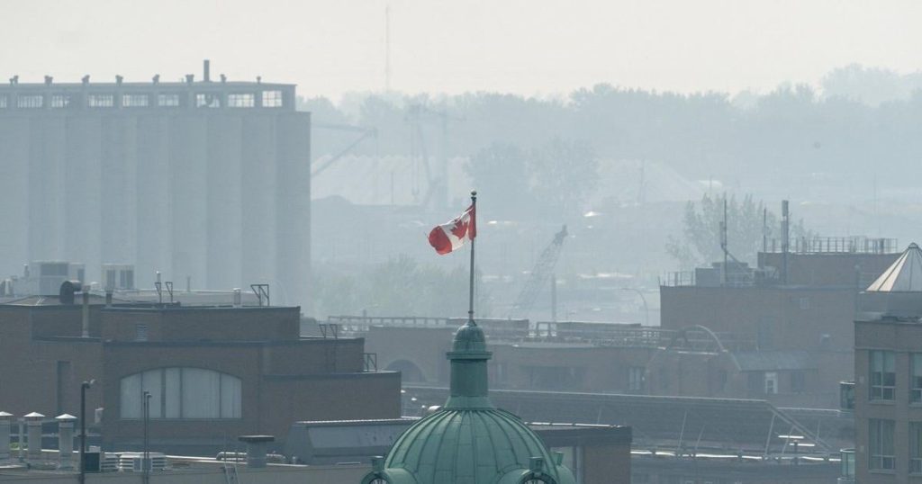 ‘Horrendous’ air quality in Toronto as wildfire smoke blankets several provinces