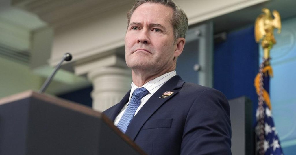 The Latest: Mike Waltz faces questions at Senate hearing for new UN job