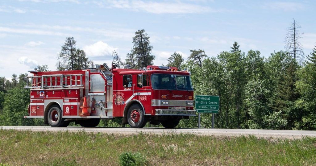 Nova Scotia firefighting crew to help battle Saskatchewan wildfires