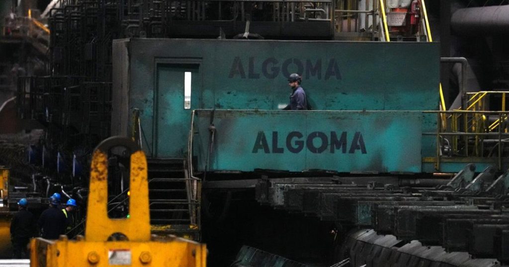 Algoma Steel reports net loss of 0.6M in Q2 amid tariff pressures