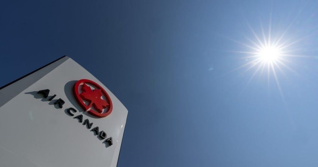 Air Canada sees revenue growth in international markets beyond U.S.