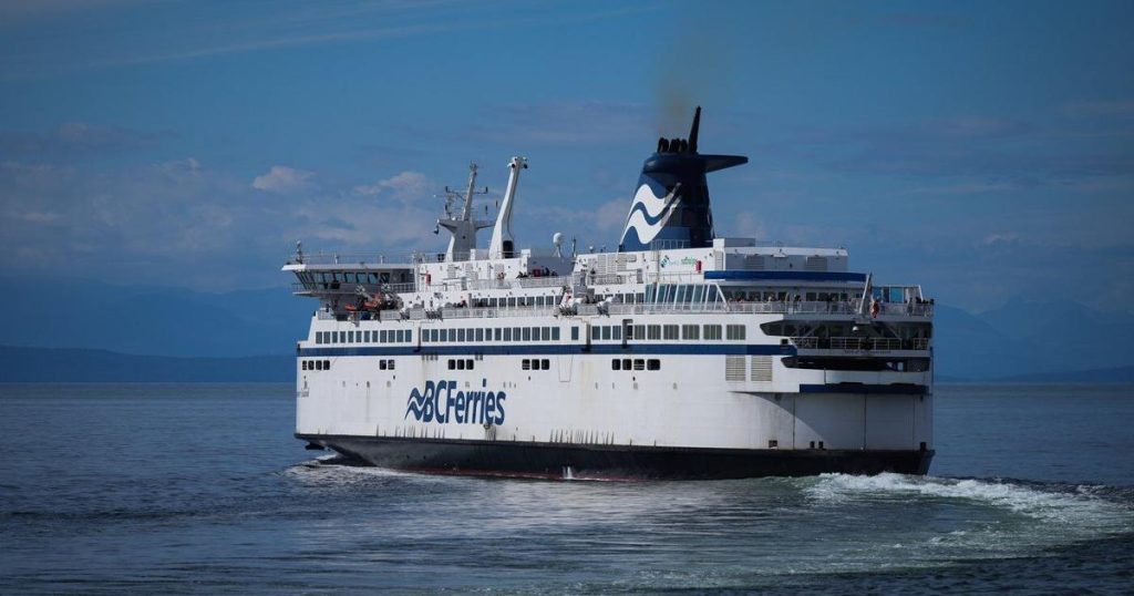 Transport committee meets to study BC Ferries’ B loan for Chinese ships