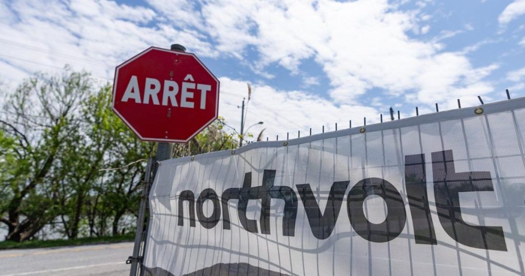 Quebec environment ministry fines Northvolt for polluted run-off water