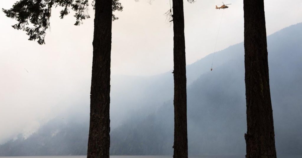 Rain gives reprieve in B.C. fire fight before challenging days ahead: fire service