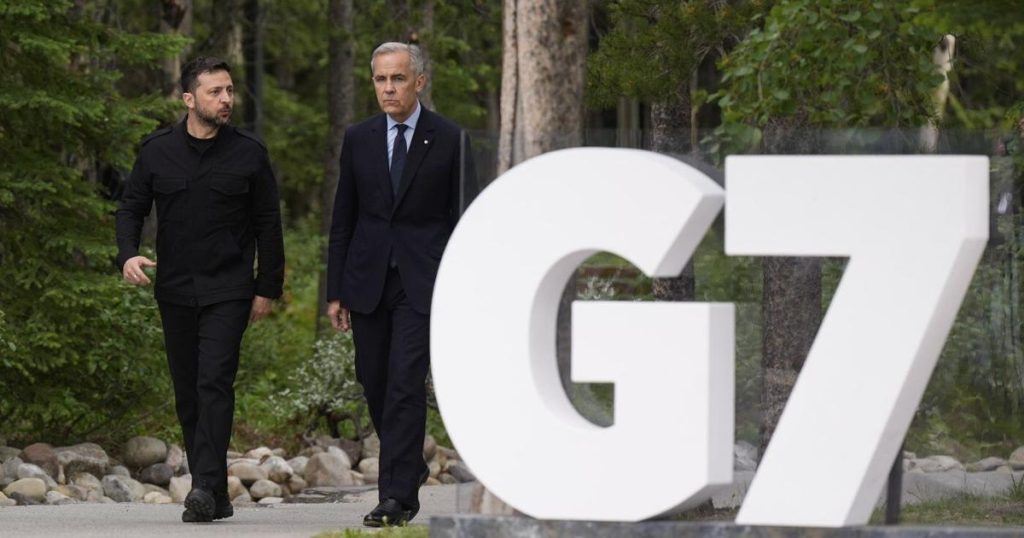 Carney, Zelenskyy talk as world leaders prepare for Trump-Putin summit on Ukraine war