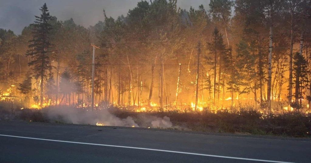 Irishtown, N.B., wildfire is contained, evacuation advisory lifted