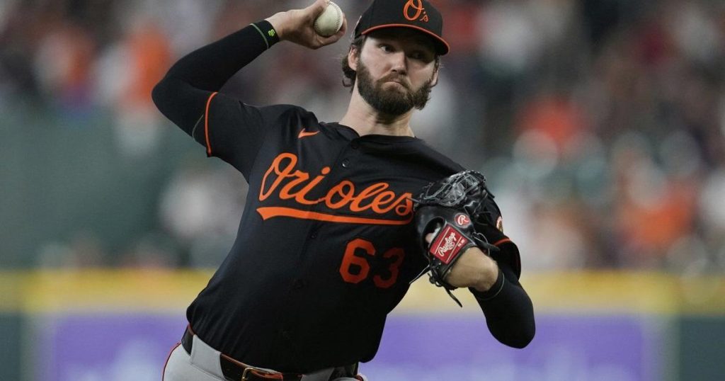 Orioles right-hander Young loses perfect-game bid on infield single in the 8th inning vs Astros