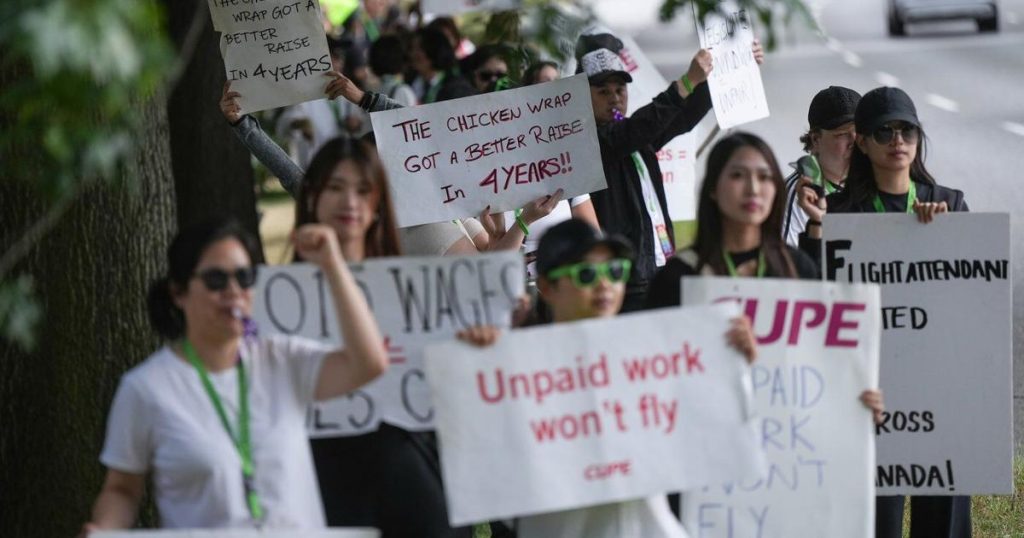 Unpaid work for flight attendants could be on the way out as union declares win