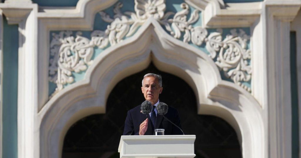 In Kyiv, Carney not ruling out Canadian troops in Ukraine if peace deal reached