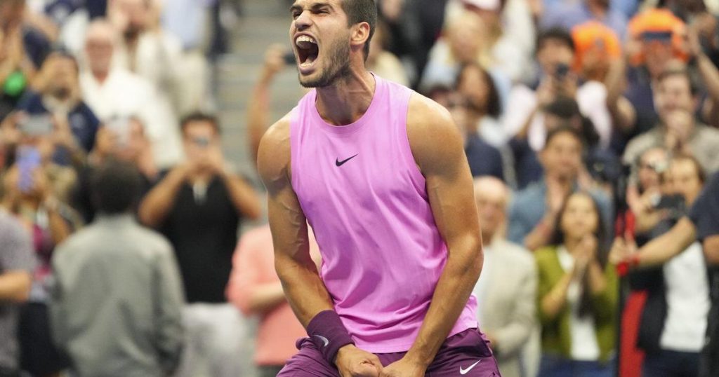 Photo highlights from the US Open as Carlos Alcaraz overpowers Jannik Sinner