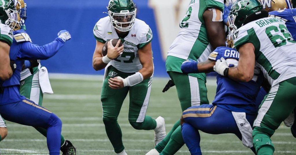 Elks RB Rankin, Ticats DL Howsare, Roughriders O-line top CFL honour roll