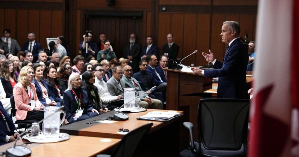 Carney plans to announce the first series of major projects on Thursday