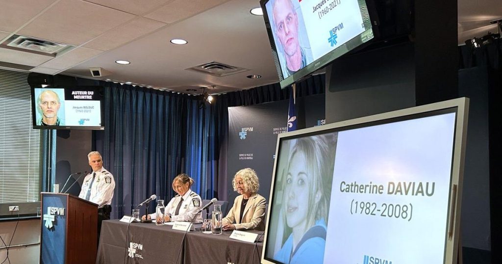 Montreal police resolve cold case from 2008 using genetic genealogy to ID killer