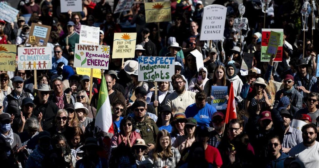 Rallies in Toronto, across Canada, challenge elements of Carney’s agenda