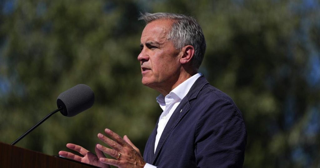 Carney announces Canada officially recognizes a Palestinian state