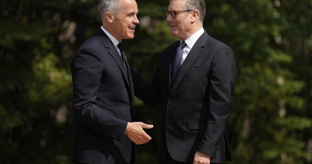 Carney heads to U.K. to talk trade, court investment