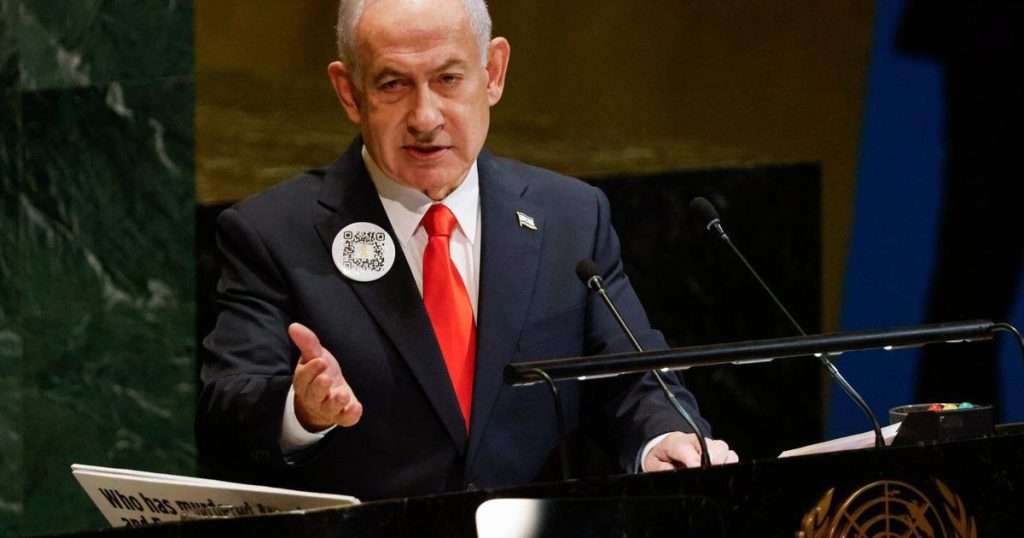 Canada not part of mass walkout when Israel PM Netanyahu spoke at UN General Assembly