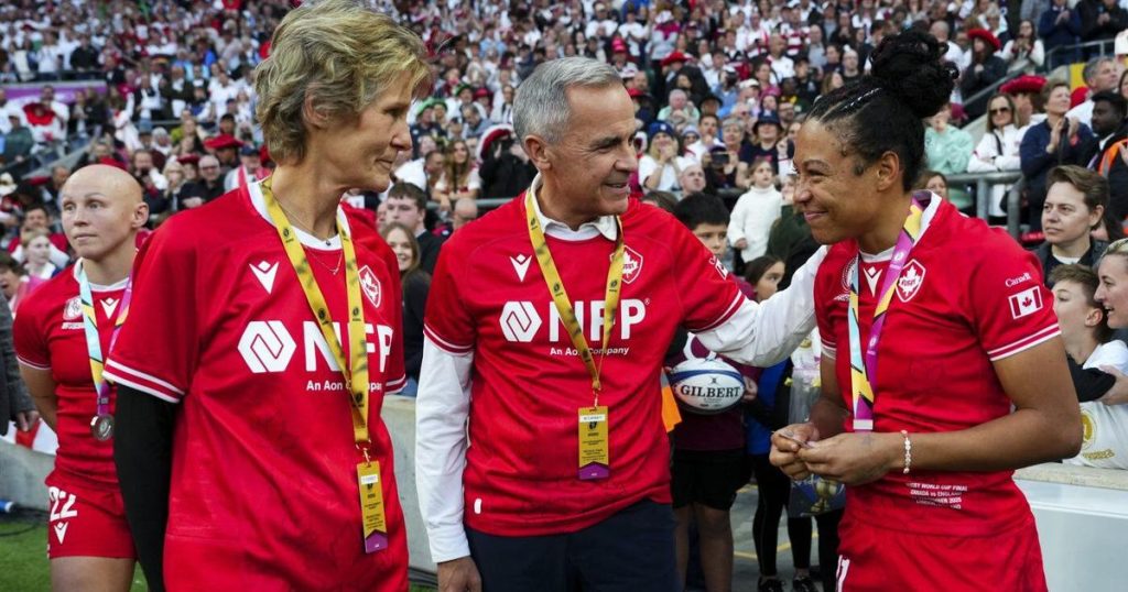 Carney returns to Canada from U.K. trip of meetings and rugby