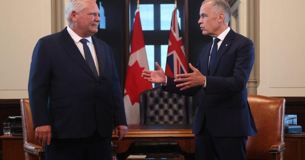 Carney says now is not the time to hit back at U.S. over tariffs