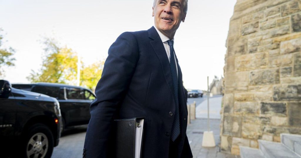 PM Carney expected to reveal thinking behind coming federal budget in speech today