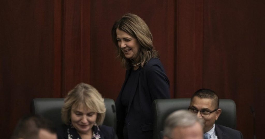 Alberta premier responds to threat of broader labour action in call-in radio show