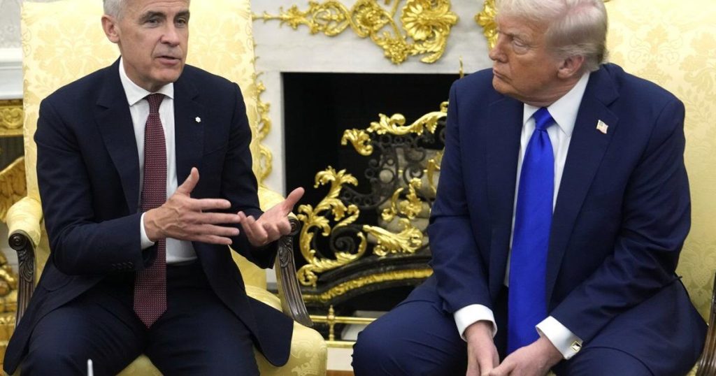 Carney says Canada, U.S. were close to a deal when Trump ended trade talks