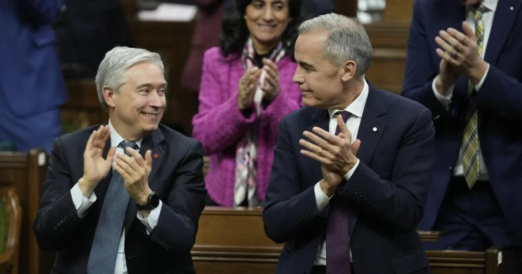 Liberal budget survives in tight House vote before Carney departs for UAE