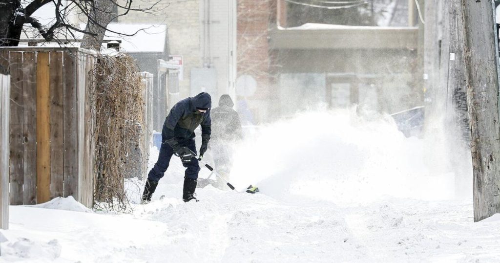 Winter wallop continues across Canada, cancelling classes and stranding trucks