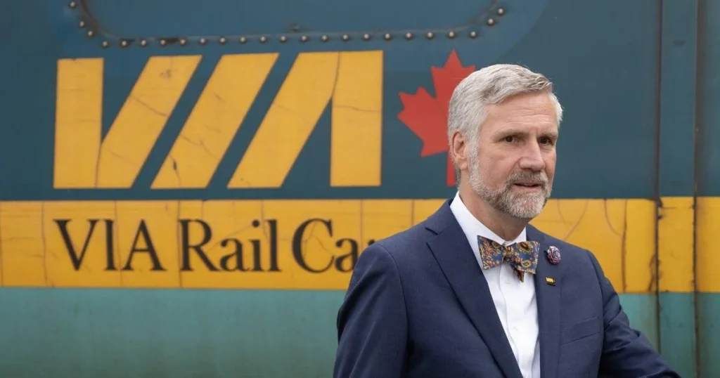 Head of Via Rail to step down in January as Canada pursues high-speed rail