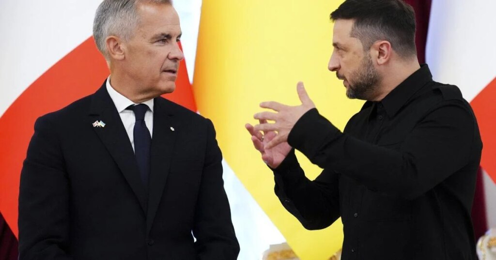 Carney, Zelenskyy speak as Ukrainian president prepares for peace talks in Florida